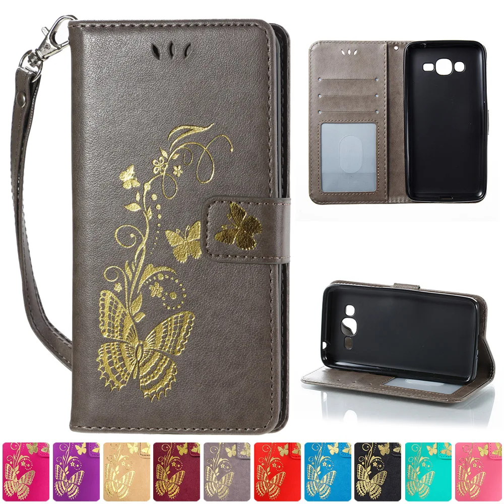 Для Samsung Galaxy Grand Prime G531 G531H SM G531F G531H/DS G530H кожаный чехол с откидной крышкой для