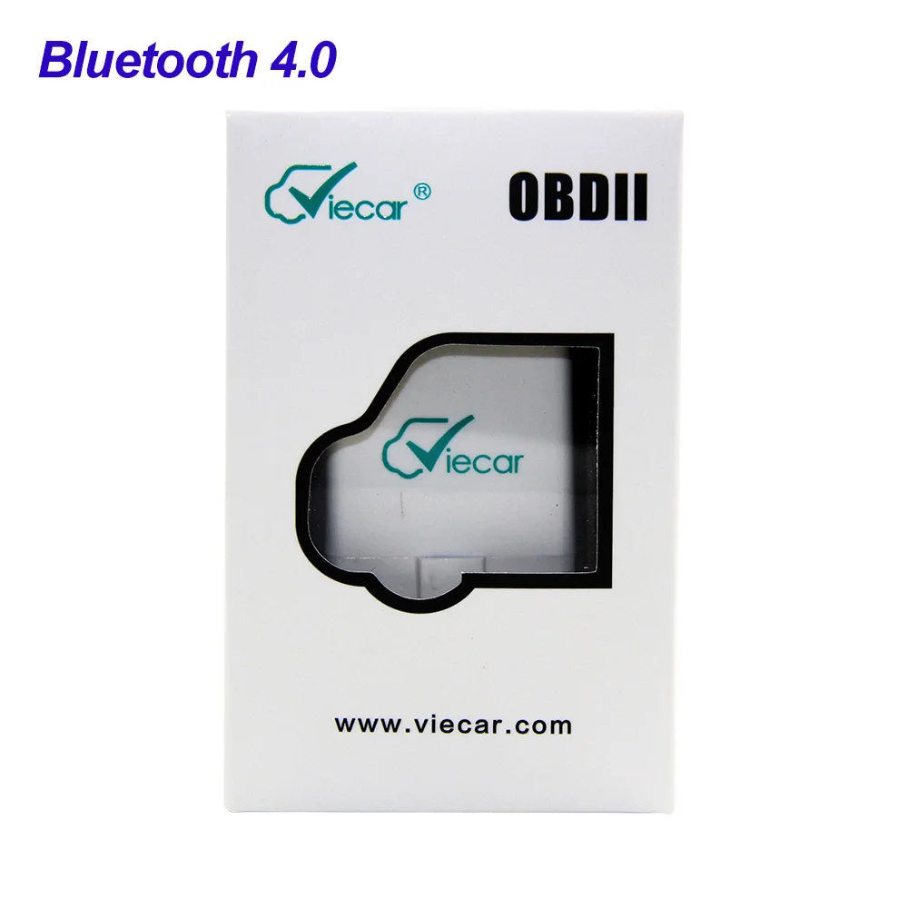 carton box Viecar ELM 327 OBD2 Bluetooth 4,0 сканер ELM327 V1.5 PIC18F25K80 OBD 2 OBD2 автомобильный диагностический автоматический инструмент EasyDiag для IOS/Android - Цвет: carton box