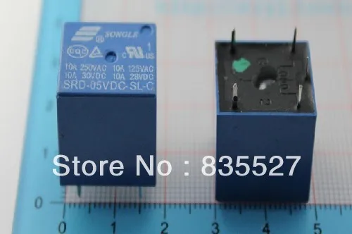20 шт./лот SRD-5VDC-SL-C реле Songle T73-5V новые оригинальные с пятью ножками | Обустройство