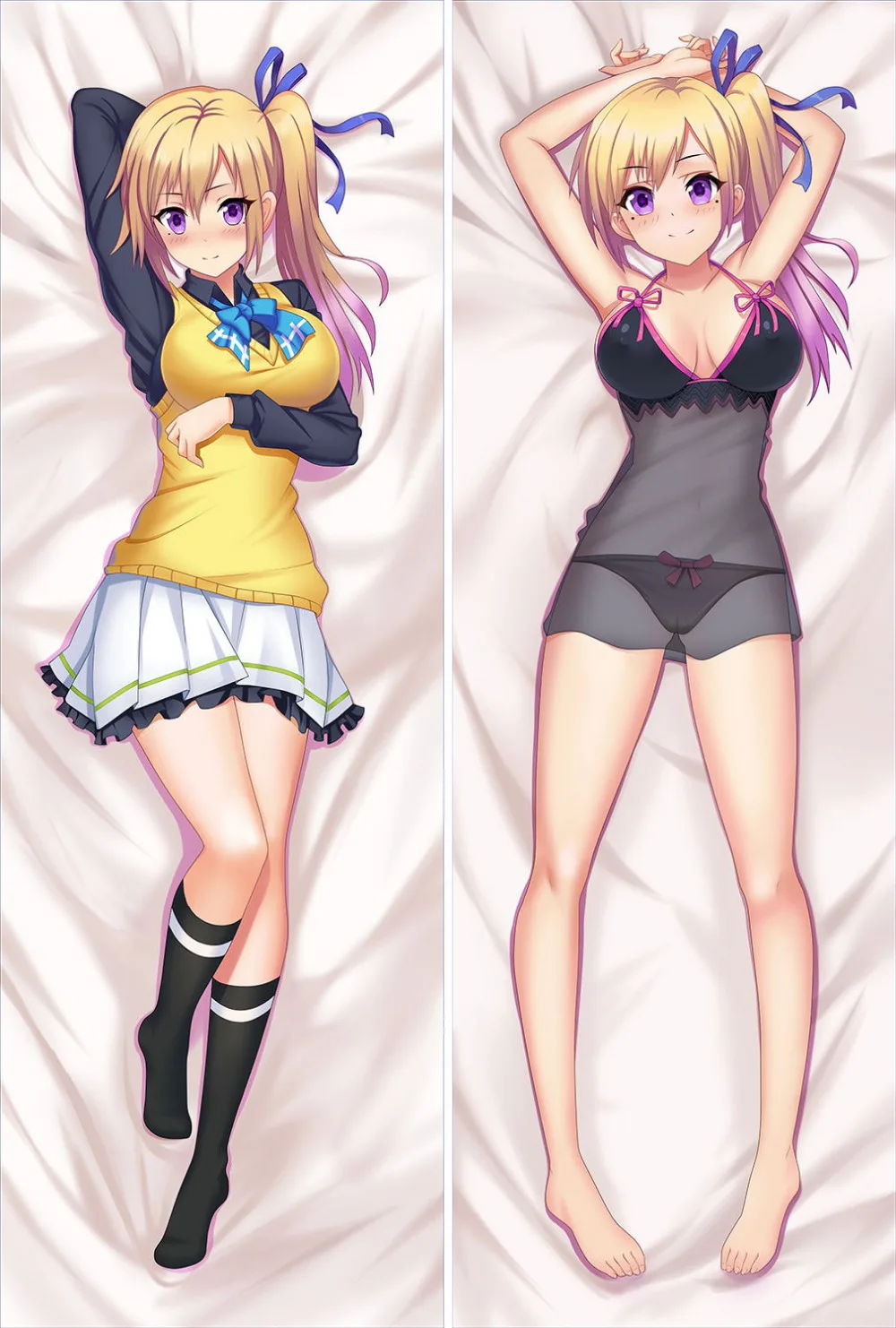 Модный чехол для подушки из японского аниме 150*50 Musaigen no Phantom World kawakami_mai SM1717B|case|pillow