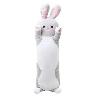 70CM 1 шт. милый кот поросенок кролик мультфильм плюшевые игрушки мягкие животные спящие длинные шеи декоративная подушка кукла 50~ 130 см Новинка - Цвет: 70CM