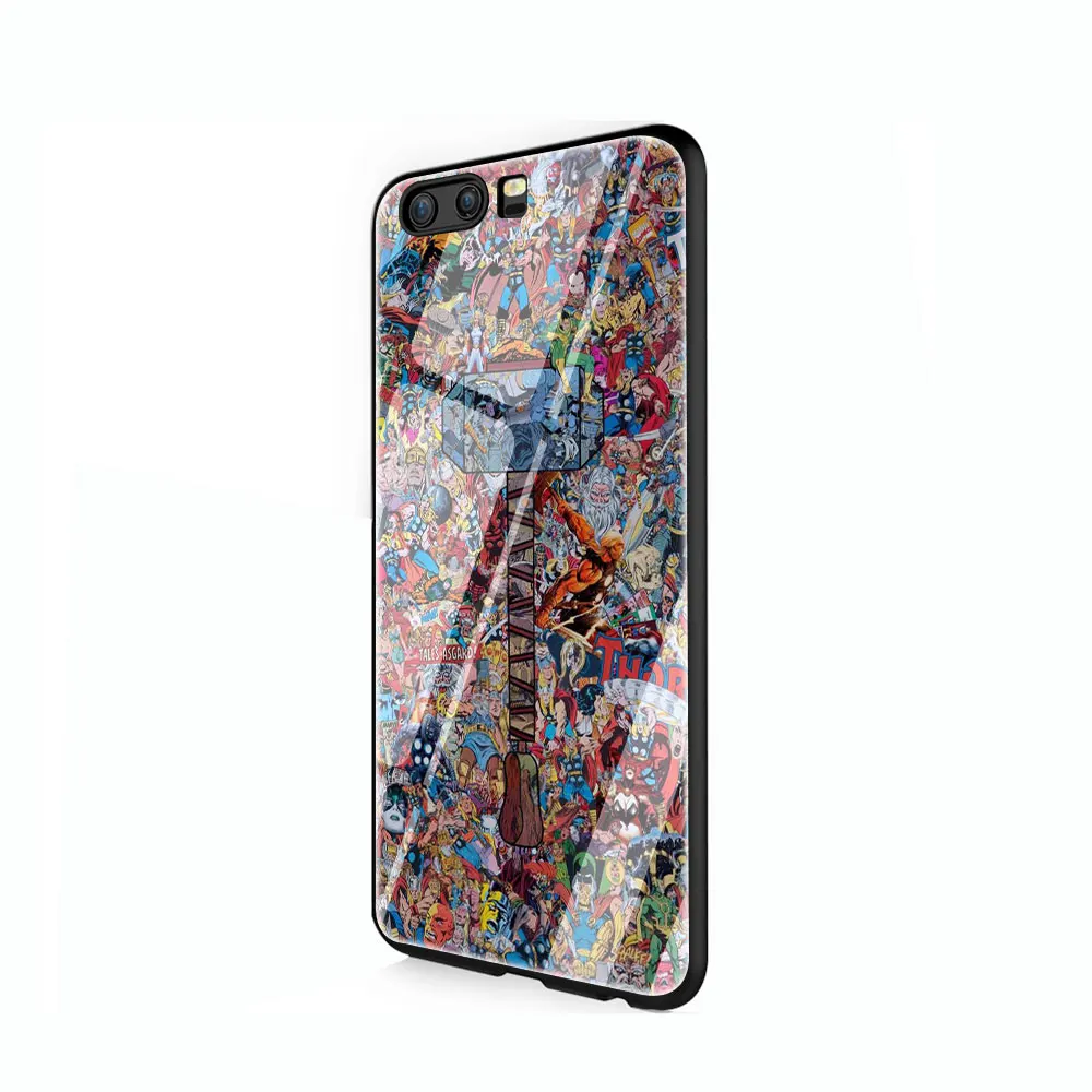 Чехол из закаленного стекла для huawei P10 P20 P30 mate 20 Honor 9 10 Lite Pro 7A 8X P Smart - Цвет: G1