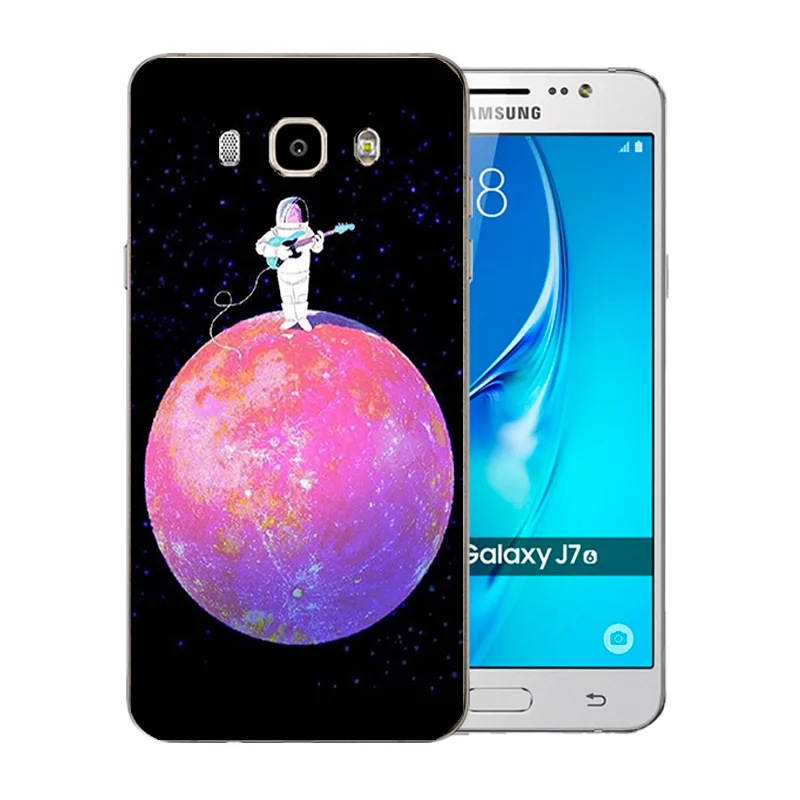 5.5 inch For Samsung Galaxy J7 2016 Phone Case Silicone Space World Pattern for J710F J710H J7108 J7109 Matte Full Protect Shell |