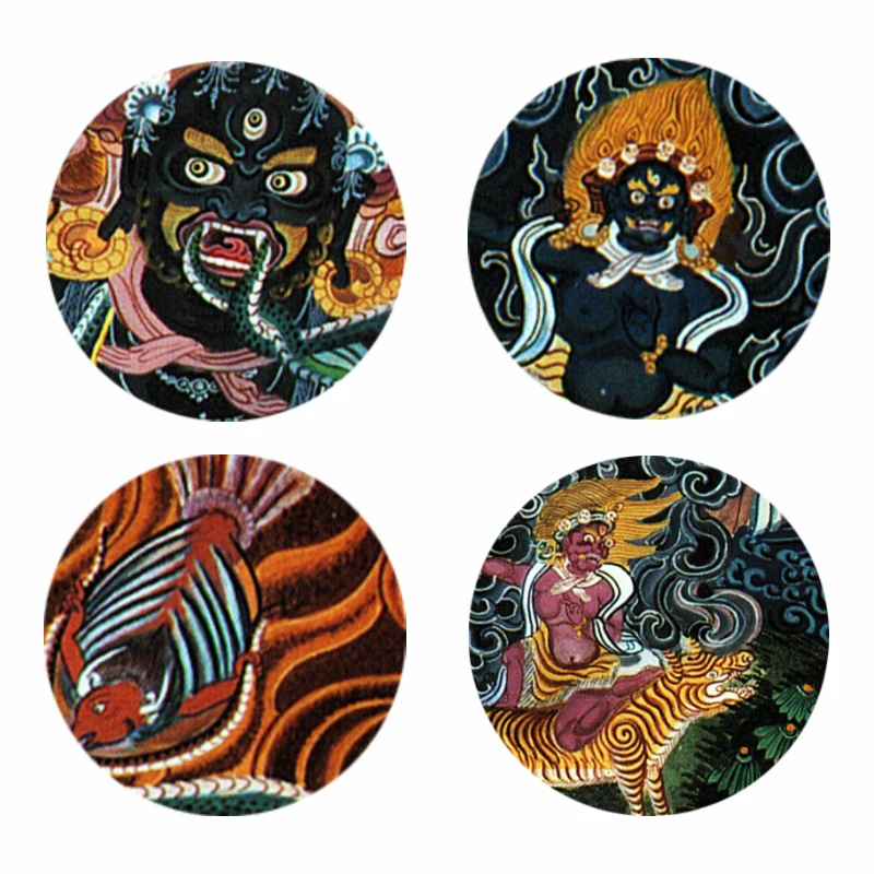 Thangka Vajrapani индийская китайская религия Будда живопись холст печать живопись плакат художественная Настенная картина для прихожей домашний декор