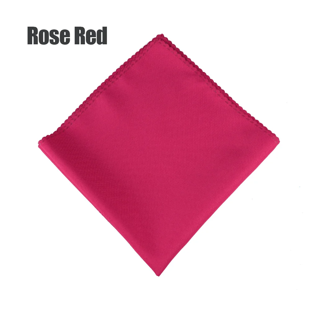 rose red 100 шт/партия Белый/Тиффани 20 цветов 1" Отель банкет полиэстер Tissu Свадебная вечеринка украшение стол салфетка домашнее моющееся полотенце - Цвет: rose red