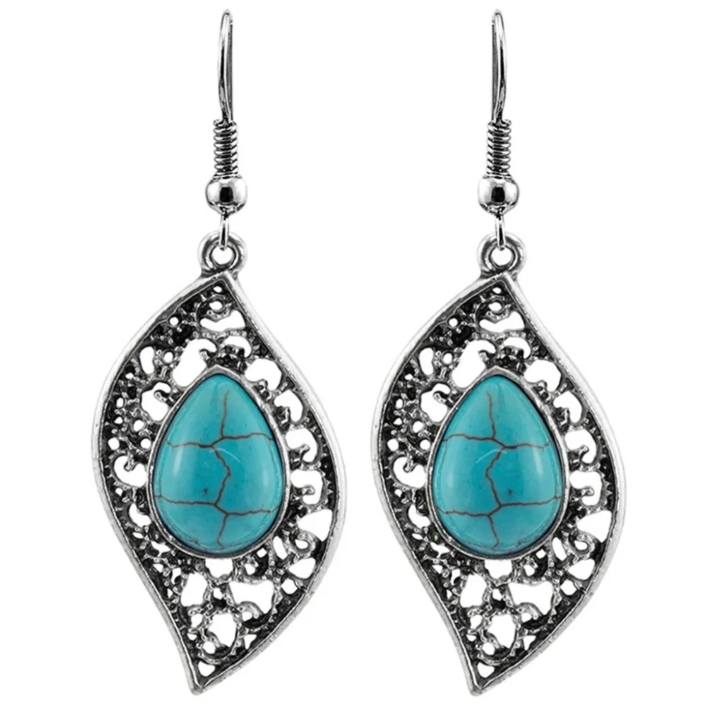 2019 модное ожерелье серьги цепочки для женщин ретро дизайн лист подарок