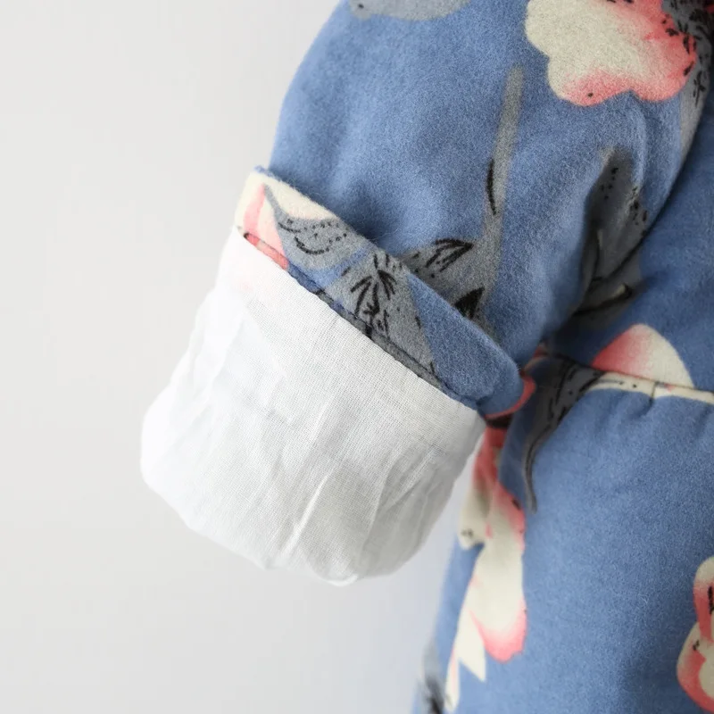 BibiCola/пальто для маленьких девочек сезон осень зима модные хлопковые куртки с