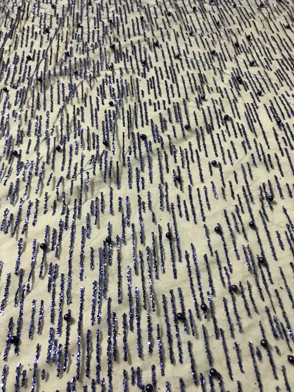 JIANXI.C-52513 Hot sale African French net tulle Lace Fabric for party glued glitter sequins lace fabric with beads | Дом и сад