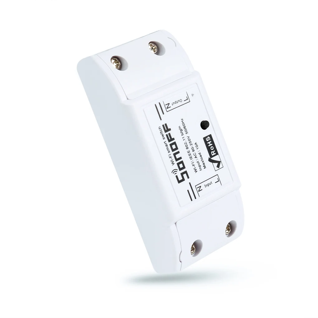 Sonoff Wifi умный переключатель беспроводной управляемый переключатель реле Универсальный DIY умный дом Wifi переключатель Domotica устройство