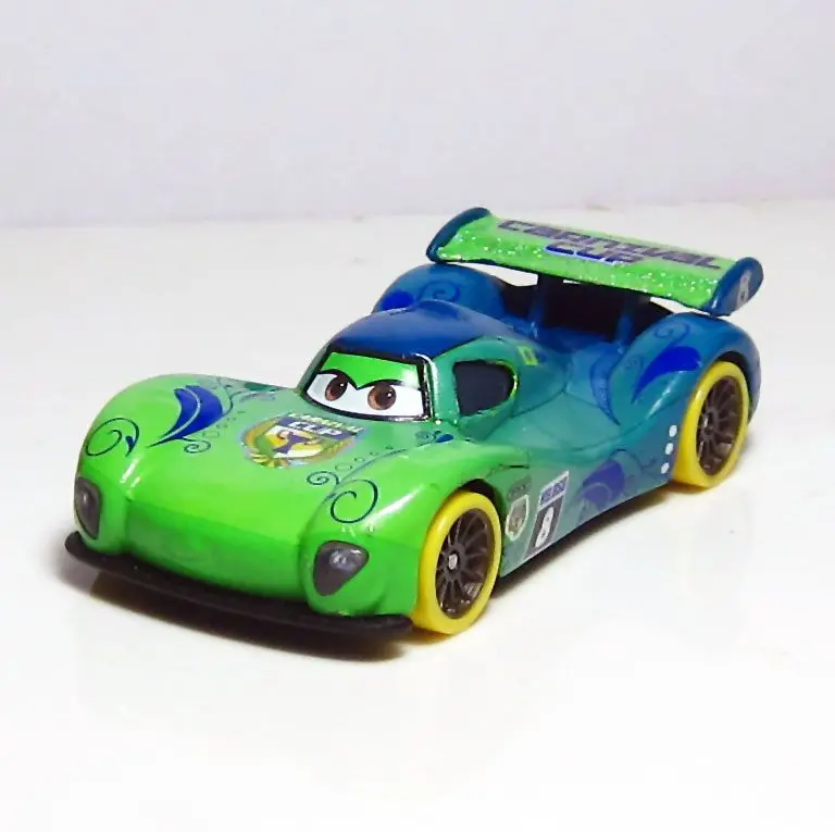 Disney Pixar машинки Карла Veloso Diecast металлические стильная футболка с изображением