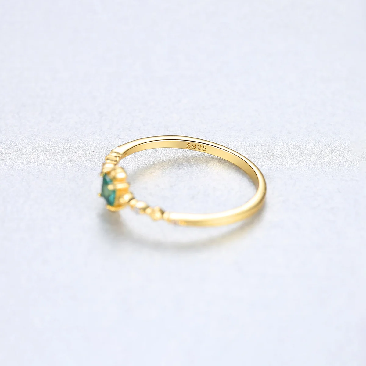 Rainbamabom Vintage 925 Sterling Silver Emerald Gemstone Wedding Engagement Ring Women Fine Jewelry Gift Wholesale Drop Shipping | Украшения