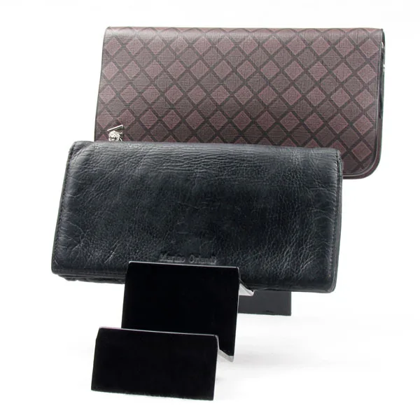 Оптовая продажа 3 черных пластиковых кошелька стенд держатель 4 яруса | Украшения