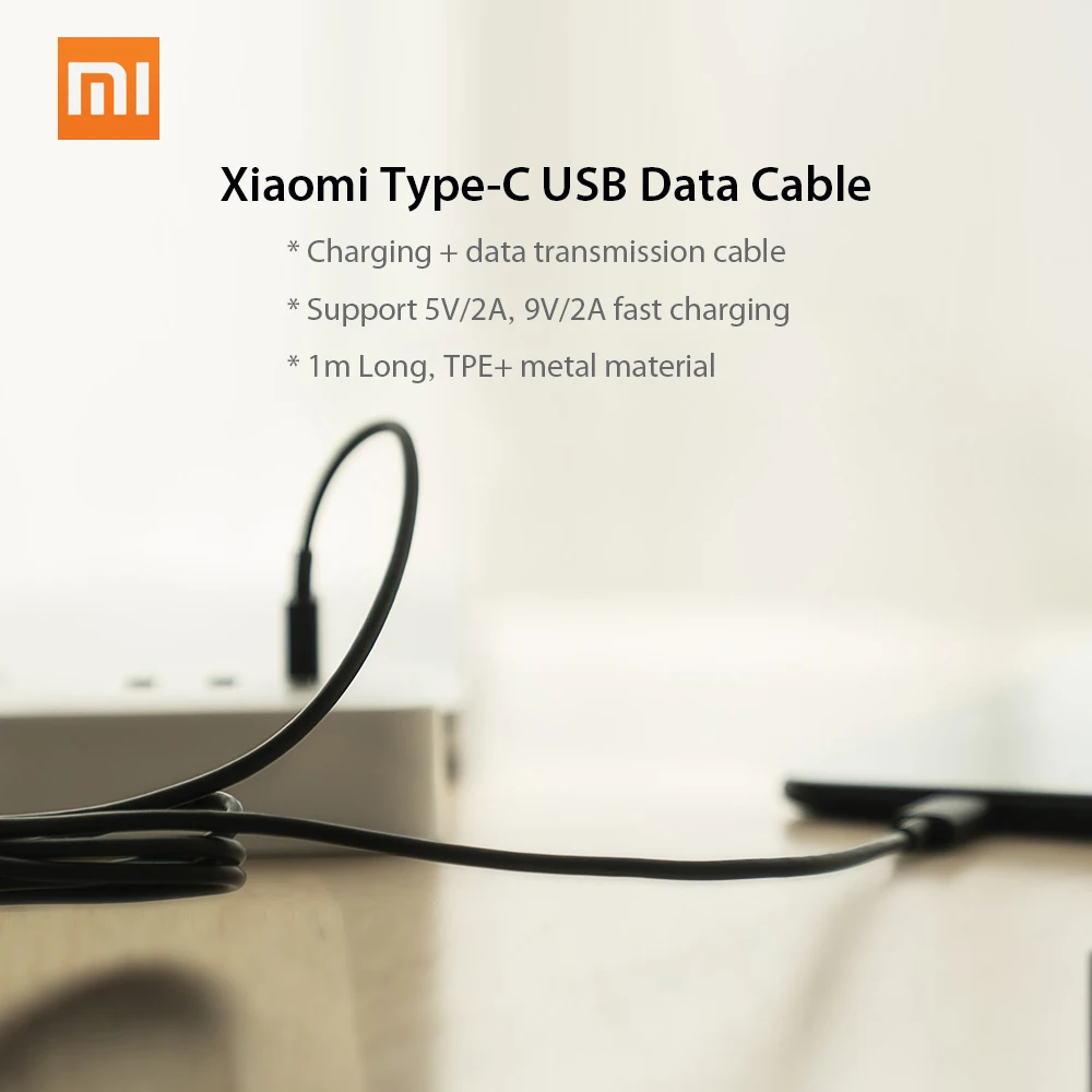 Xiaomi type-C кабель для передачи данных usb зарядный кабель Быстрая зарядка стабильная передача для samsung Galaxy OnePlus huawei смартфон