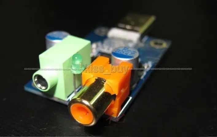 PCM2706 + TPA152 USB DAC декодер к коаксиальным наушникам выход звуковая карта |
