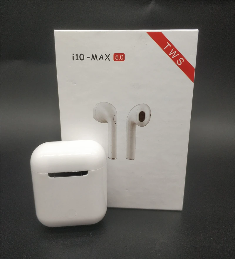 I10 max TWS беспроводные наушники Bluetooth 5,0 наушники с микрофоном для iPhone 8plus Xiaomi huawei LG samsung S6 S8