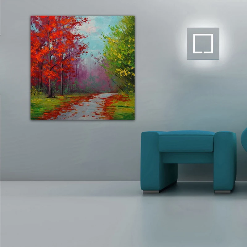 DONGMEI OIL PAINTING hand painted oil painting Home decor landscape pictures art painting Provide customized service DM18095