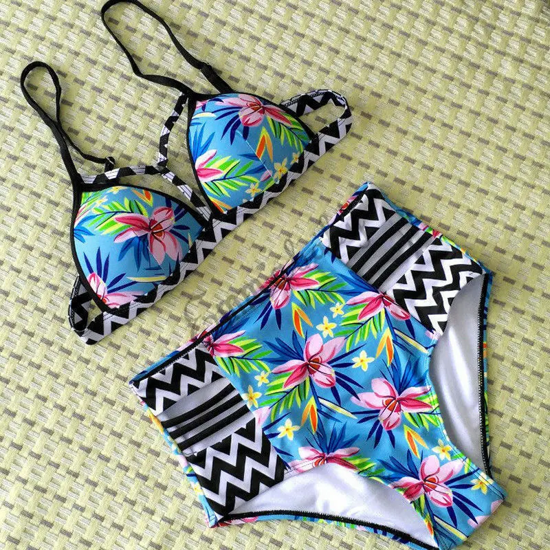 Популярный женский купальник 2019 года купальник-танкини из двух частей