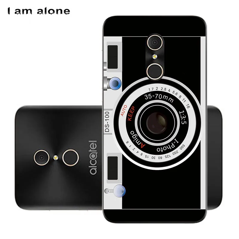Solf TPU Y23 Чехол для телефона I am alone для Alcatel A3 Plus 3g OT-5011 5011A 5011X5,5 дюймов, модные чехлы из ТПУ для мобильных телефонов - Цвет: Solf TPU Y23