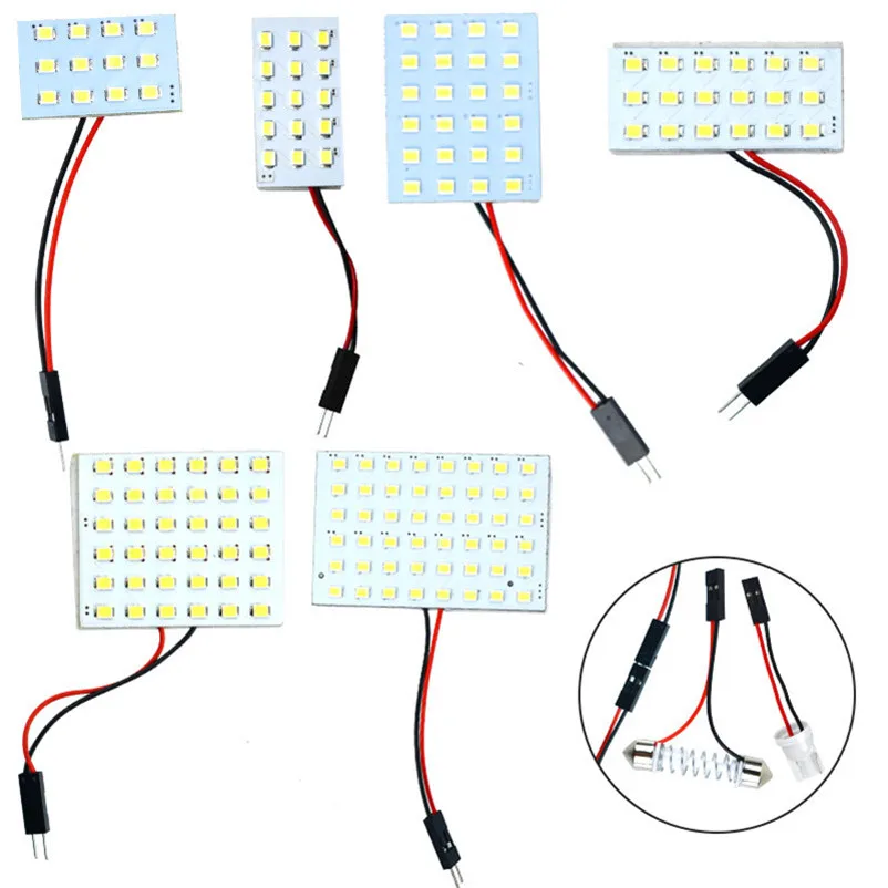 COB 5730 SMD авто внутренняя отделка Festoon BA9S DC T10 W5W лампа для багажника Встраиваемая