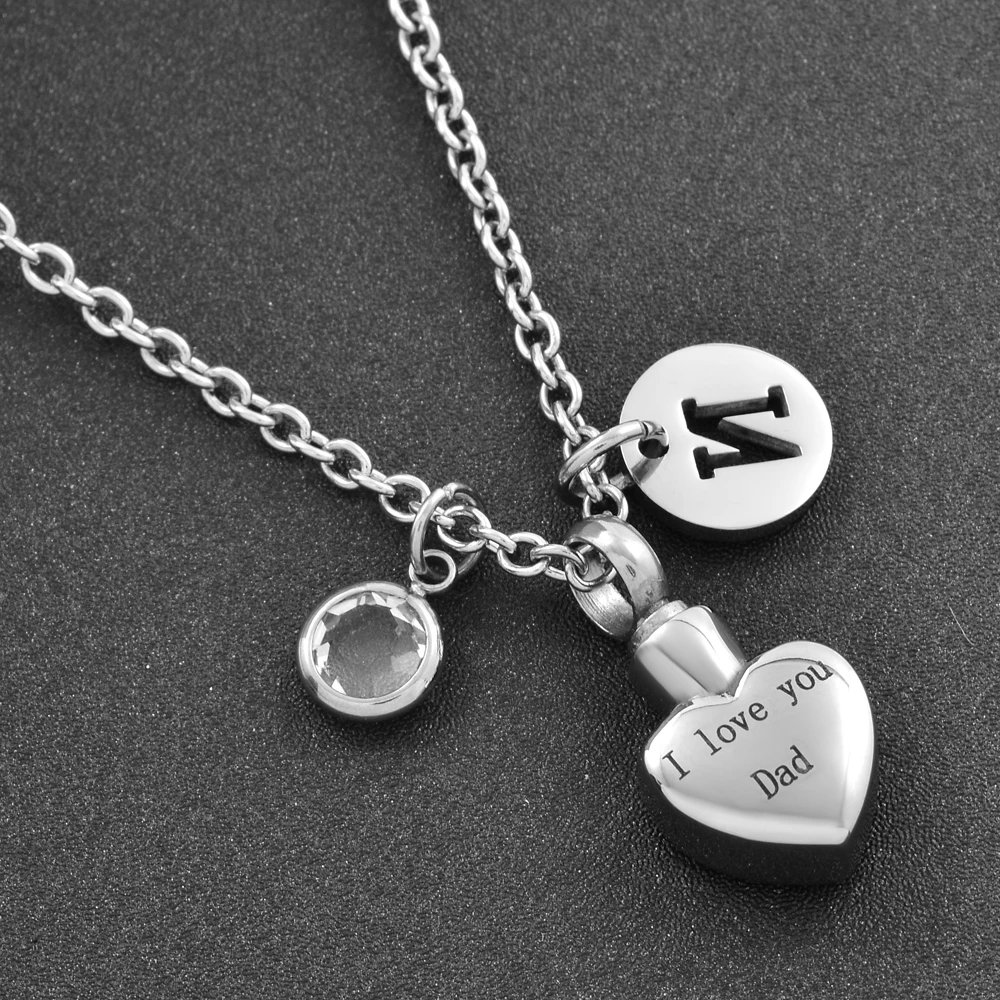 Я люблю тебя папа памятная бижутерия для золы урна кулон|jewelry for ashes|memorial jewelrycremation
