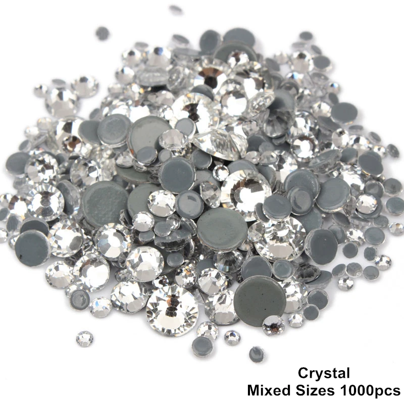 2028 SS3-SS40 Высокое качество DMC исправление стразы стекло страз исправление стразы железо на стразы для одежды B3361