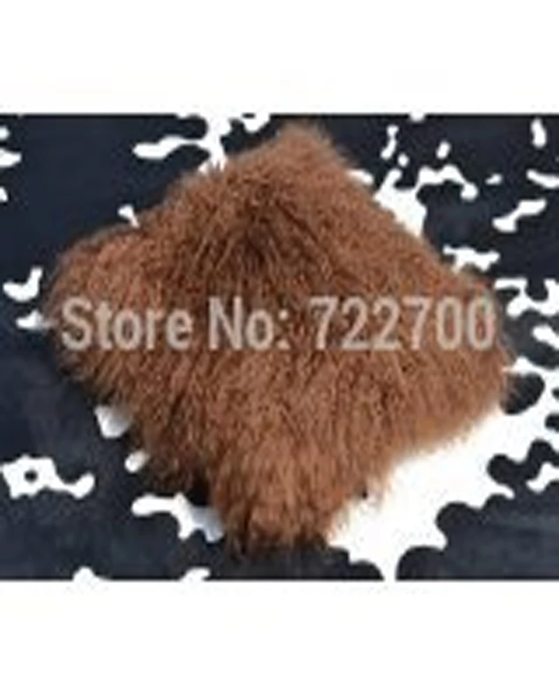 Монгольский (Тибетский) Меховой чехол для подушки дивана из натурального меха