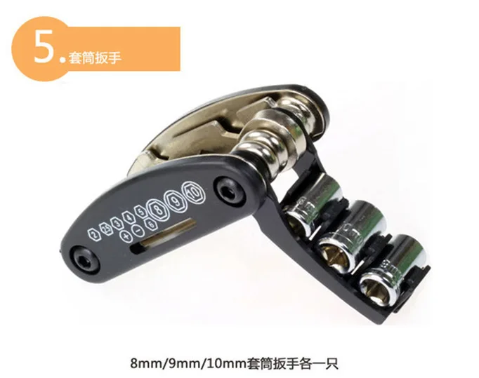 Горный велосипед наборы инструментов для велосипеда Многофункциональный