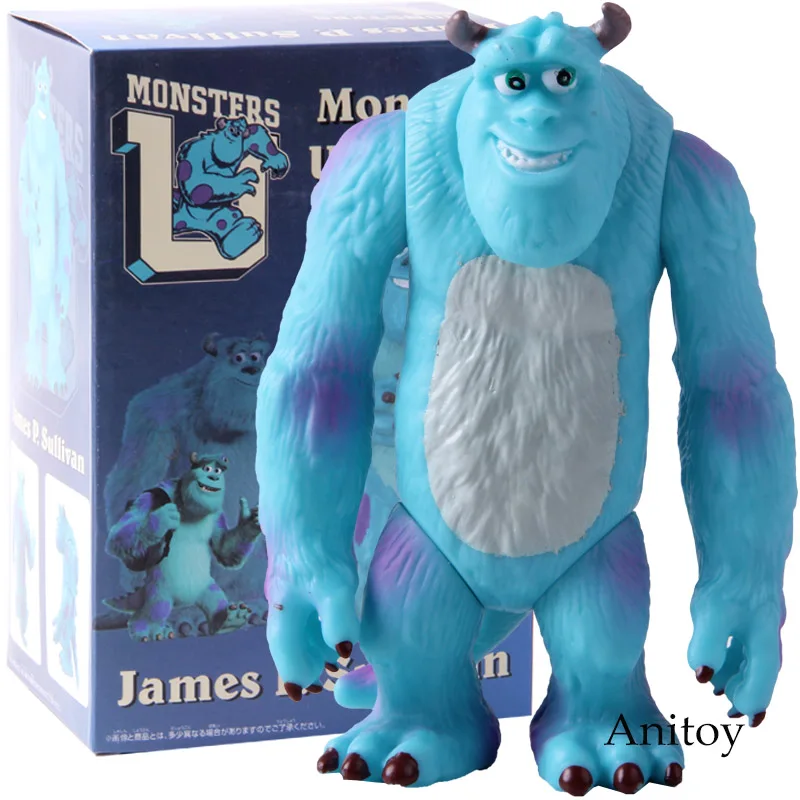 with retail box P Sullivan игрушки-монстры Monster inc. фигурка ПВХ Коллекционная модель игрушки - Цвет: with retail box