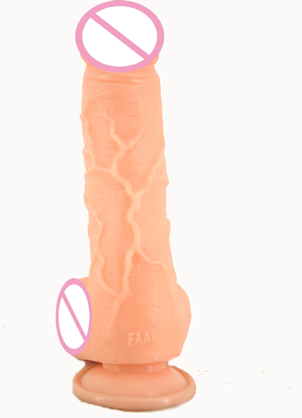 FAAK большой фаллоимитатор реалистичный пенис искусственный член цвет кожи