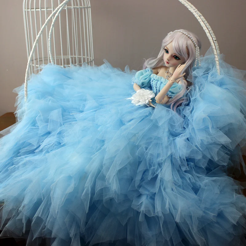 Шарнирная кукла 1/3 шара подарок для девочки расписанный вручную макияж полный