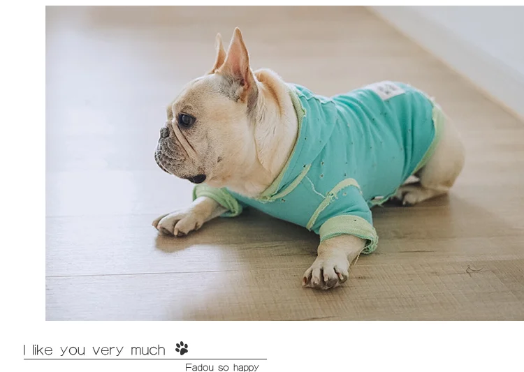 [MPK Dog Hoodies] «Holey Hoodies» классная Одежда для собак, свитер с французским бульдогом, Толстовки для французов