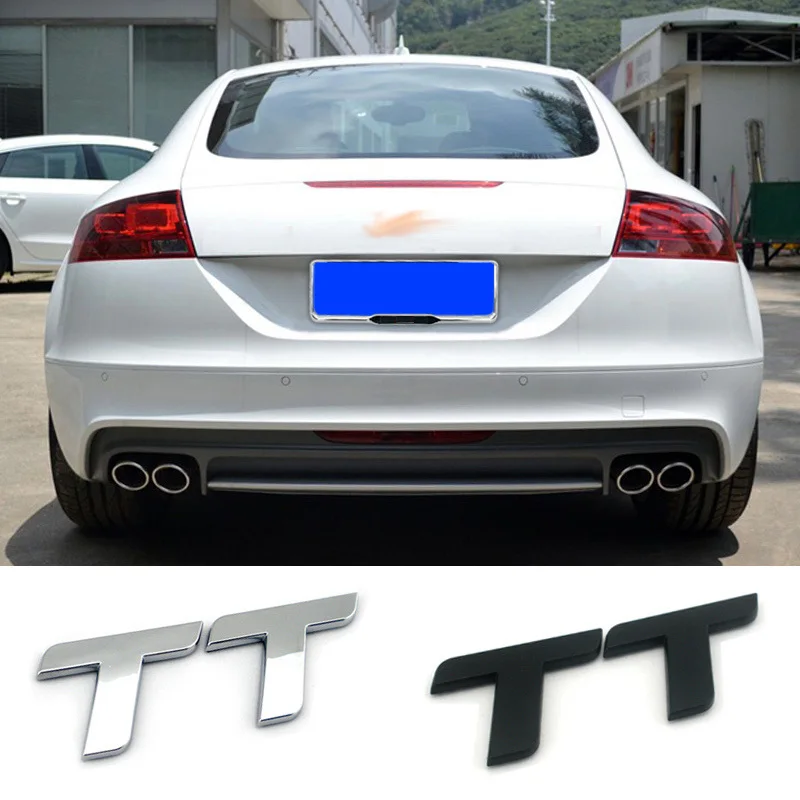 ABS TT эмблемы автомобиля задняя наклейка внешняя декоративная для Audi TT|car exterior