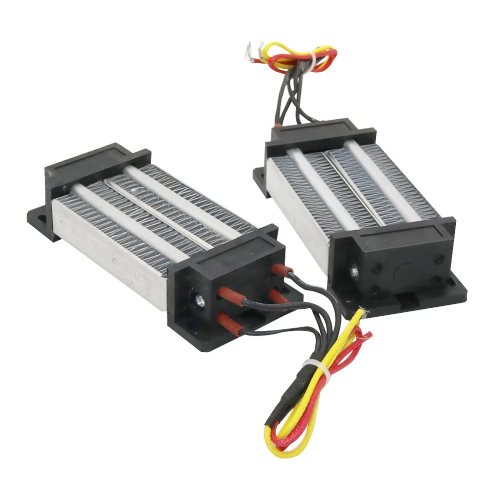 2 шт. электрический керамический Термостатический нагревательный элемент AC/DC 220 В