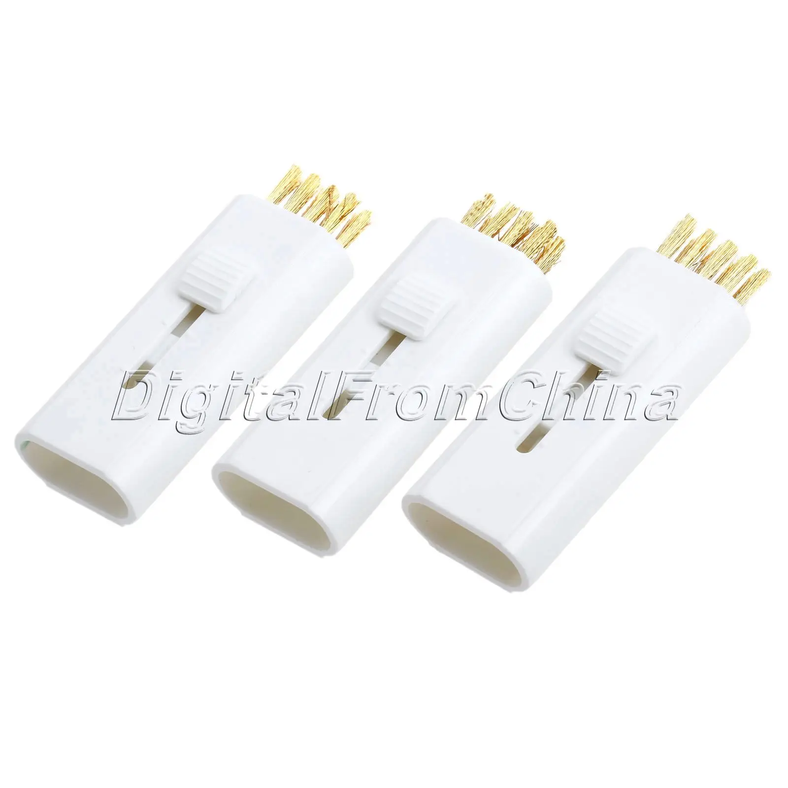 3 шт./компл. Обучающие приспособления для игры в гольф белая латунь выдвижной