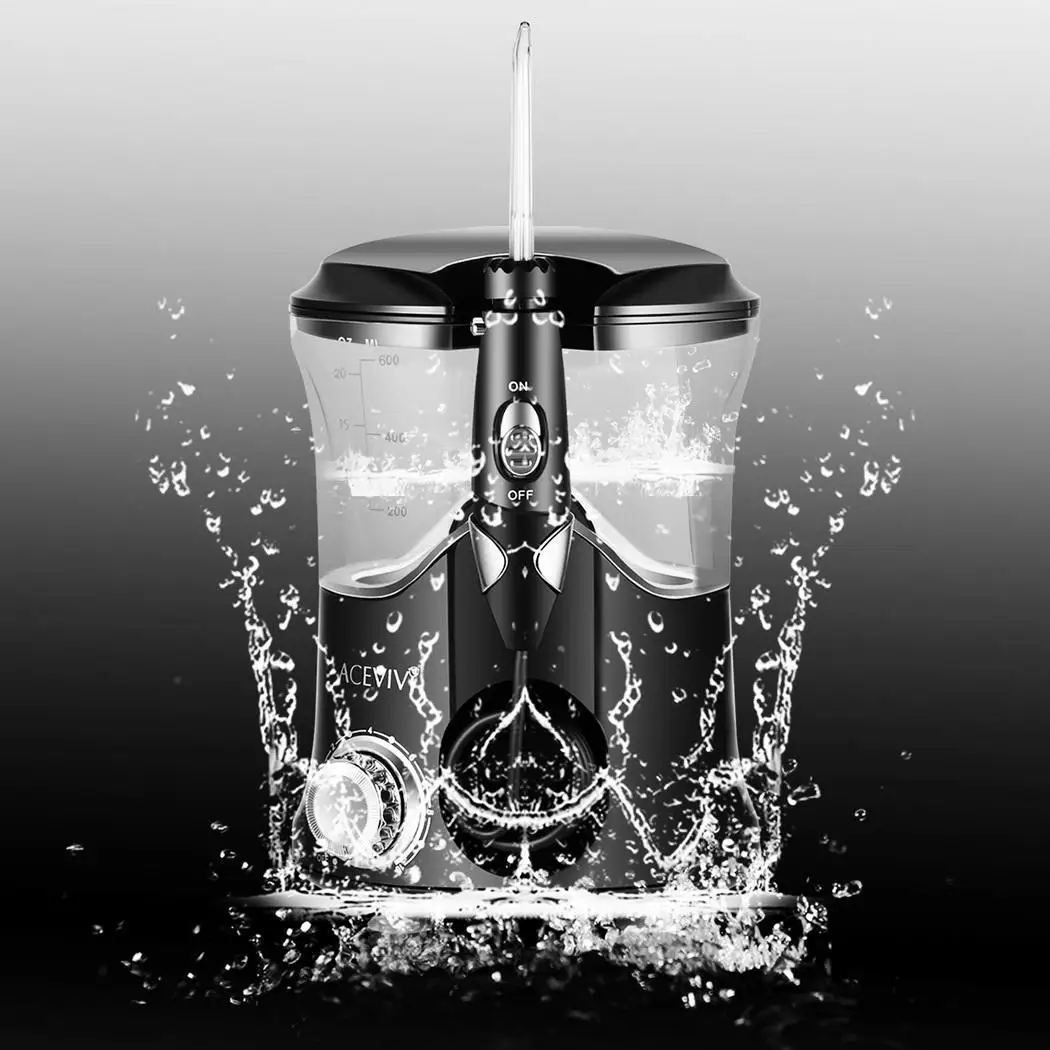 600 мл Профессиональный воды Flosser Электрический ирригатор полости рта 18 Вт W/замена