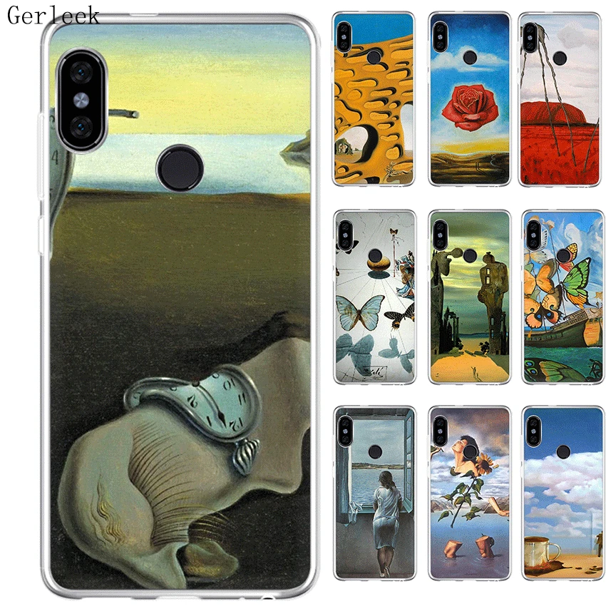 Мягкий силиконовый чехол из ТПУ для Xiaomi Redmi 4A 4X5 5A Plus 6 6A Pro S2 salvador dali | Мобильные
