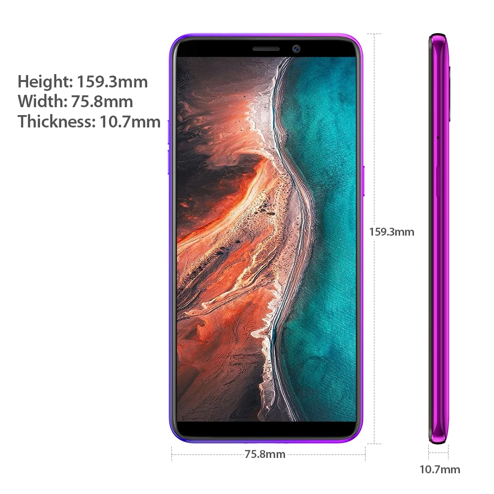 Мобильный телефон Ulefone P6000 Plus 4G LTE Android 9 0 6350 мАч смартфон 6 дюймов Face ID двойная