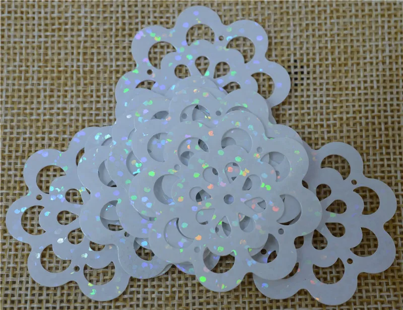 300 шт. голографические пайетки из ПВХ 35 мм|sequins crafts|loose sequinssequins for crafts |