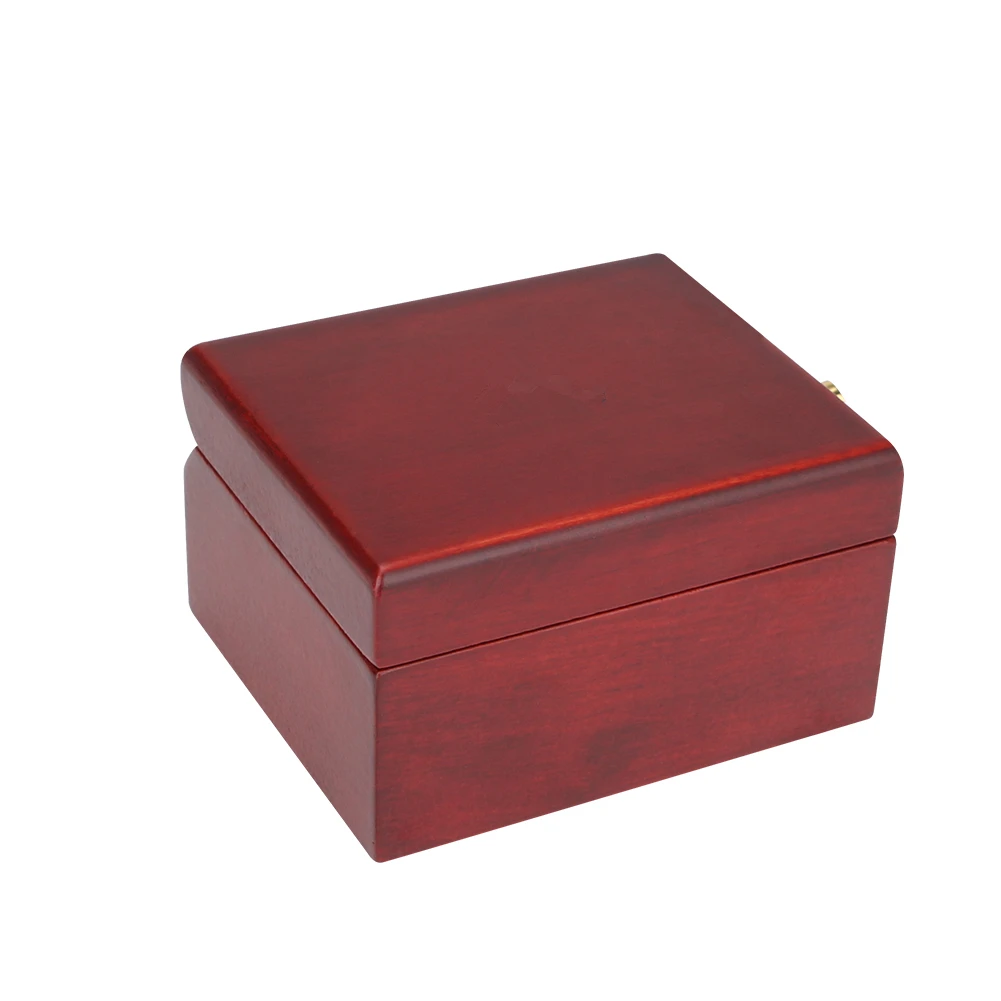 Креативная деревянная музыкальная мини шкатулка с зеркалом Механическая