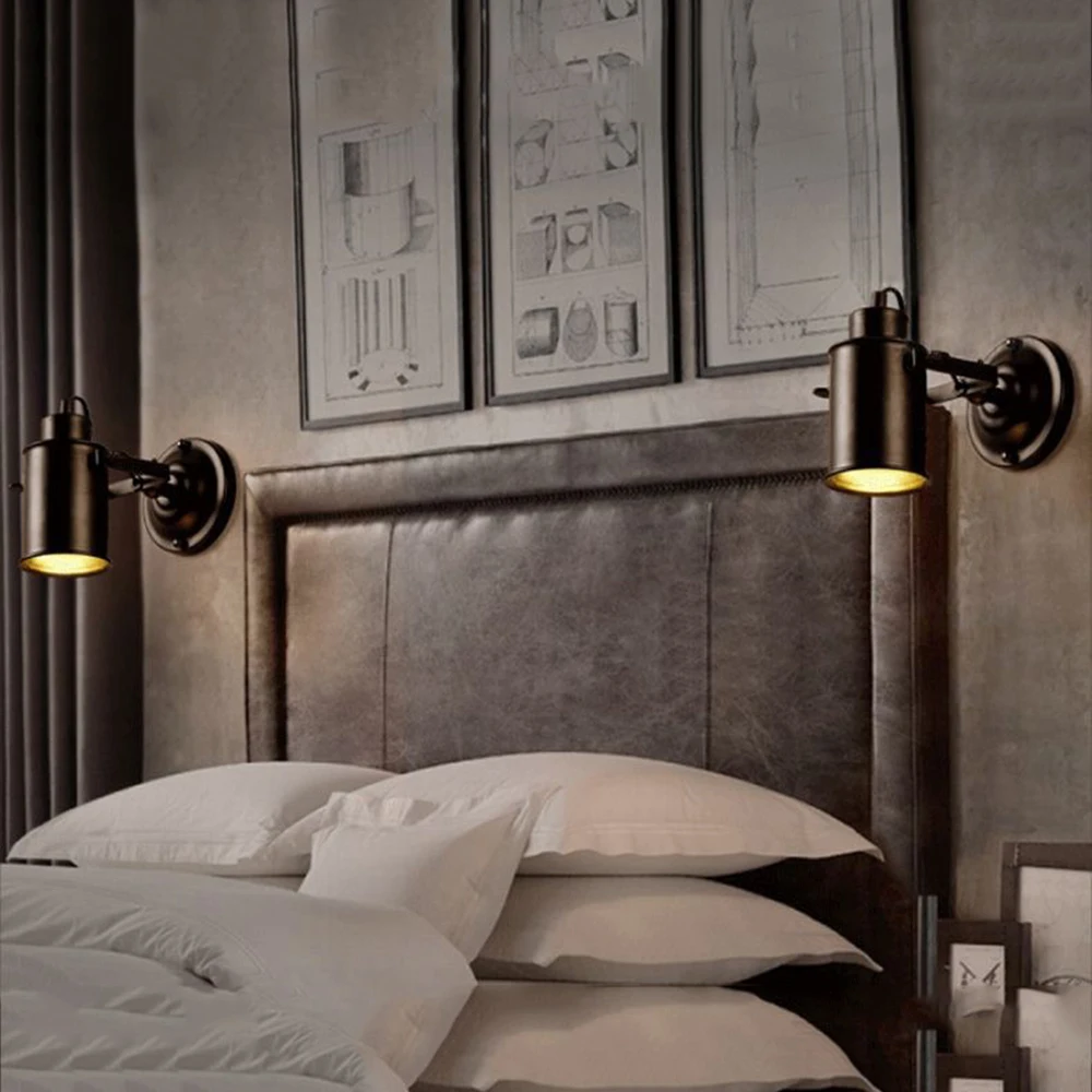 

Simple creative hotel wall lamps wall light led bedroom bedside decoration Nordic designer living room corridor Hotel Corridor