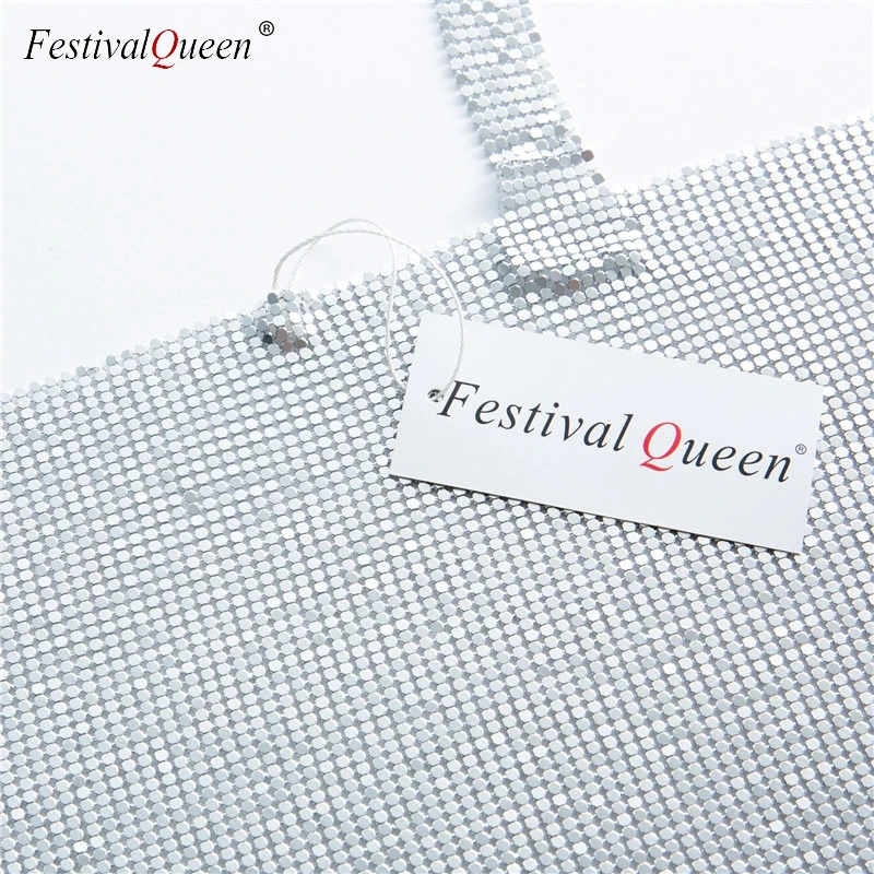 FestivalQueen, женские майки с блестками,, модная уличная одежда, блестящая открытая спина, без рукавов, Одноцветный топ на бретельках