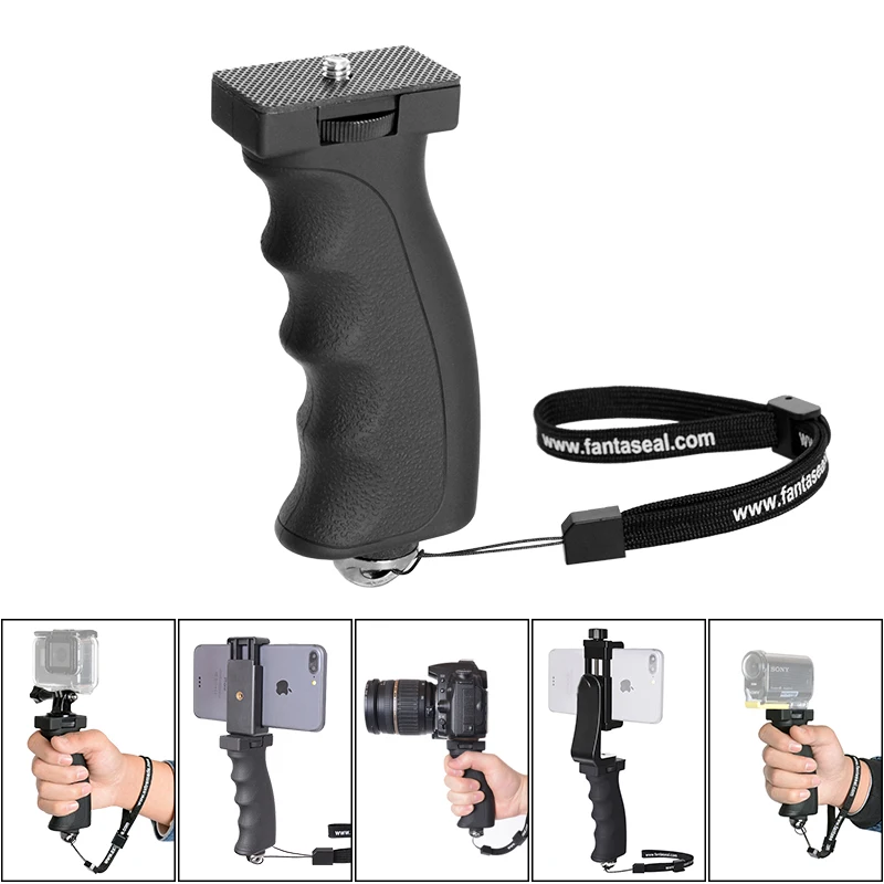 Ручной Стабилизатор для камеры Gopro sony Eken, Экшн-камера Canon, Nikon, DSLR камера, смартфон, держатель ручки для сотового телефона