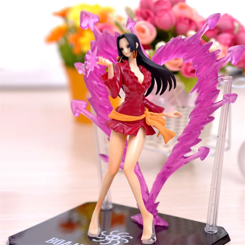 

One Piece Boa Hancock Juguetes ПВХ экшн-фигурка Brinquedos Hancock файтинг стиль кукла детские игрушки 20 см