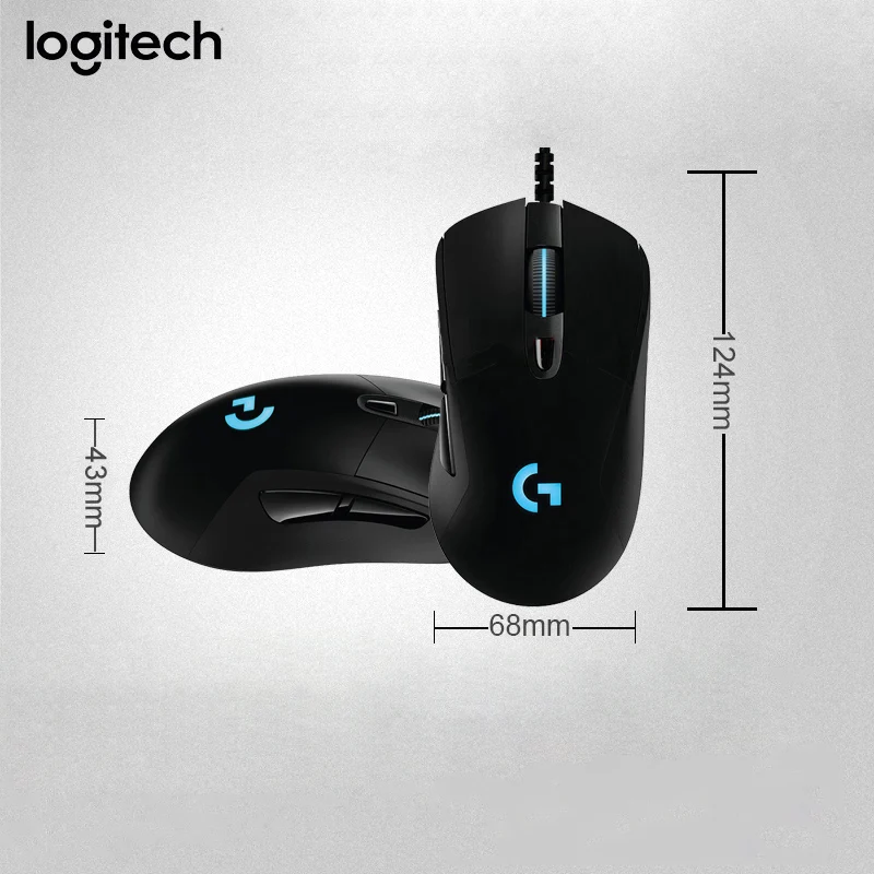 Оригинальная игровая мышь Logitech G403 Проводная Механическая RGB для киберспорта