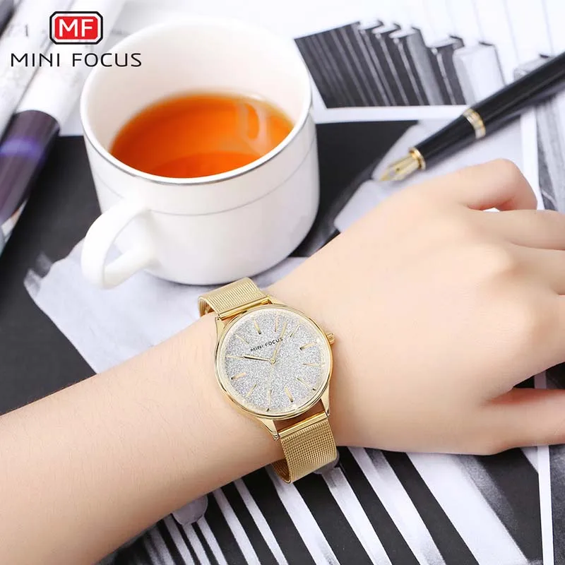 

MINIFOCUS Ladies Dress Quartz Watch Women Watches New Top Fashion Female Famous Brand Clock Montre Femme Relogio Feminino