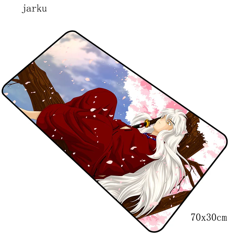 Inuyasha коврик для мыши 700x300x2 мм, игровой коврик для мыши, аниме, HD узор, офисный коврик для ноутбука, Настольный коврик, восхитительный коврик для мыши, игры, pc gamer, коврики