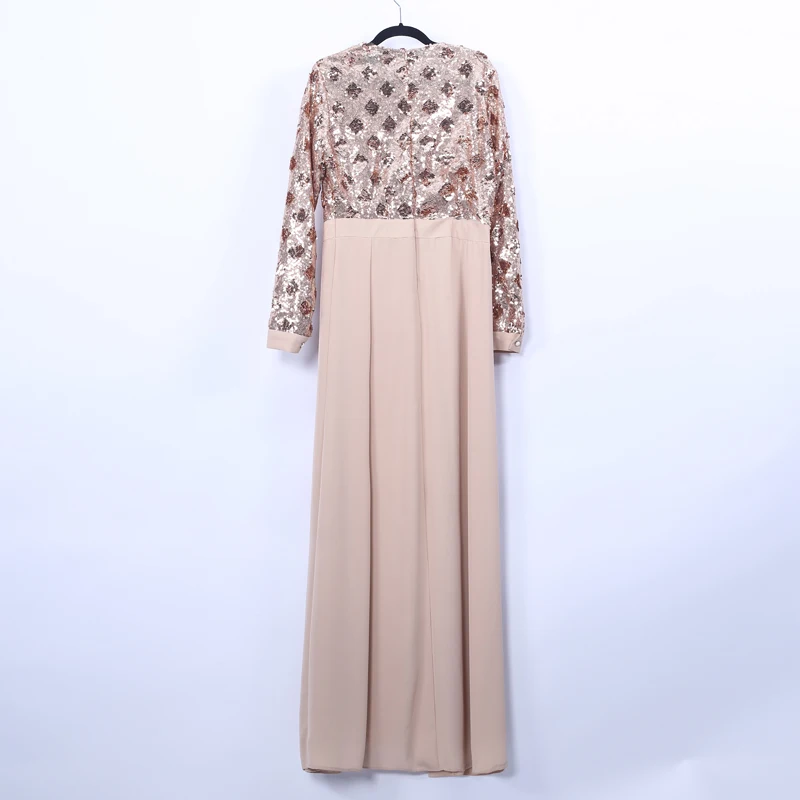 Sequin Vestidos Абая для мусульман, Дубай Арабский пакистанский хиджаб платье для женщин турецкие платья кафтан Elbise Eid халат Musulmane