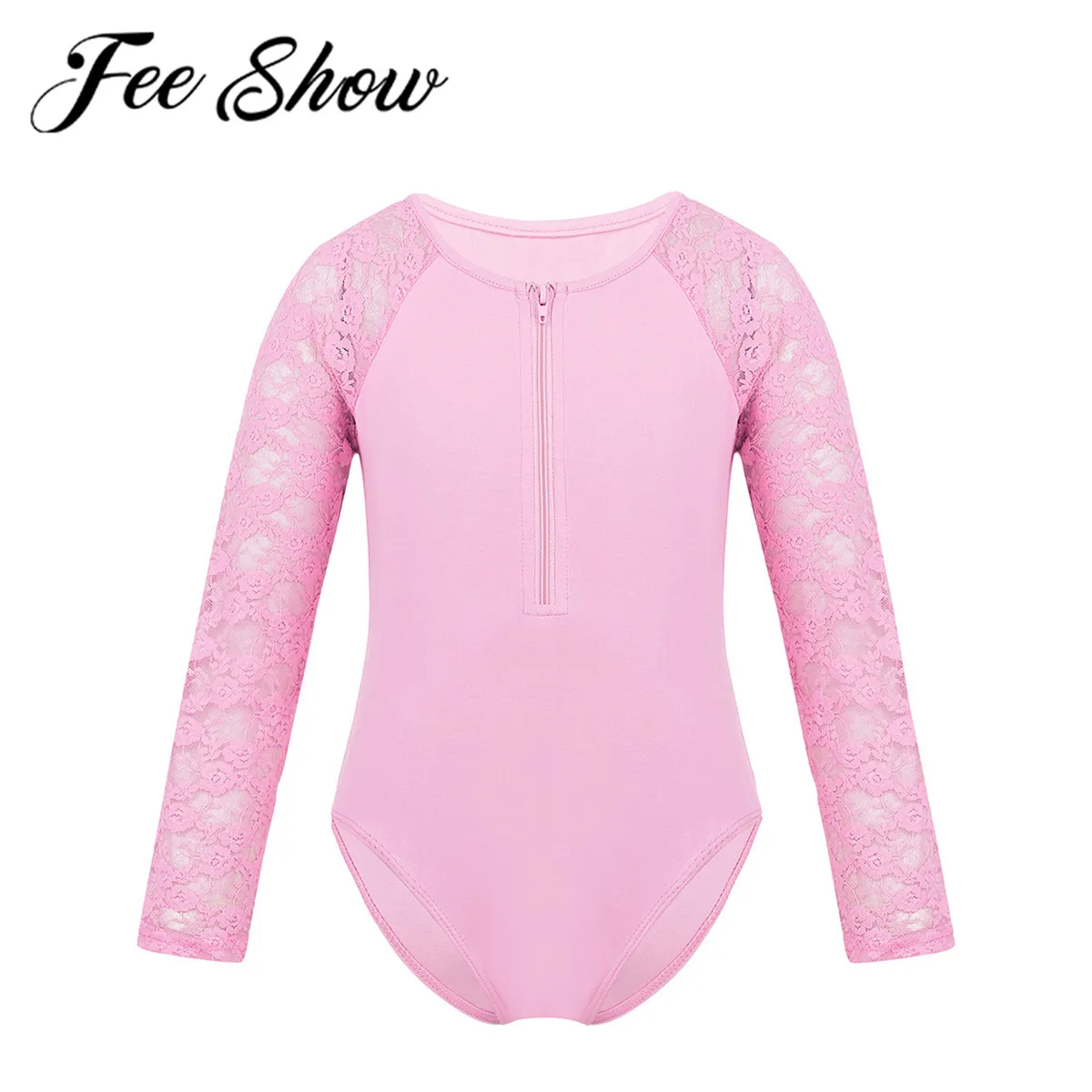 Детское нижнее белье для танцев цветочное кружевное балетное трико костюм