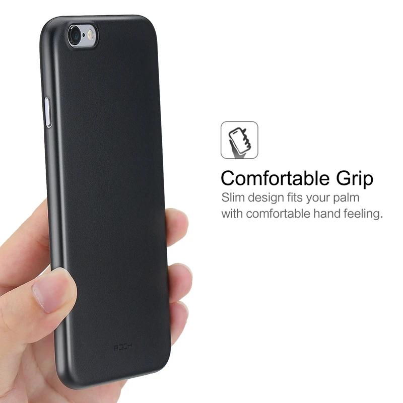for iPhone 6 6s case ROCK 0.37MM Ultra Thin Matte Phone Case plus frosted cover iPhone6 |