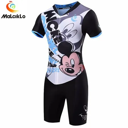 Triathlon Suit Malciklo триатлон костюм эластичный Велоспорт Джерси плотный велосипед Велоспорт Skinsuit Плавание мужские спортивные наборы Майо Ropa Ciclismo - Цвет: Triathlon Suit